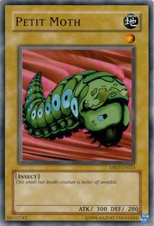 Common, Earth, Insect, Metal Raiders, Normal Monster, Unlimited Petit Moth [MRD-EN023] Common - Trading Card World