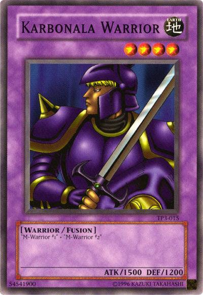 Common, Earth, Fusion Monster, Tournament Pack 3, Unlimited, Warrior Karbonala Warrior [TP3-015] Common - Trading Card World