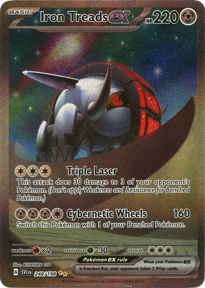 Scarlet & Violet: Base Set Iron Treads ex (248/198) [Scarlet & Violet: Base Set] - Trading Card World
