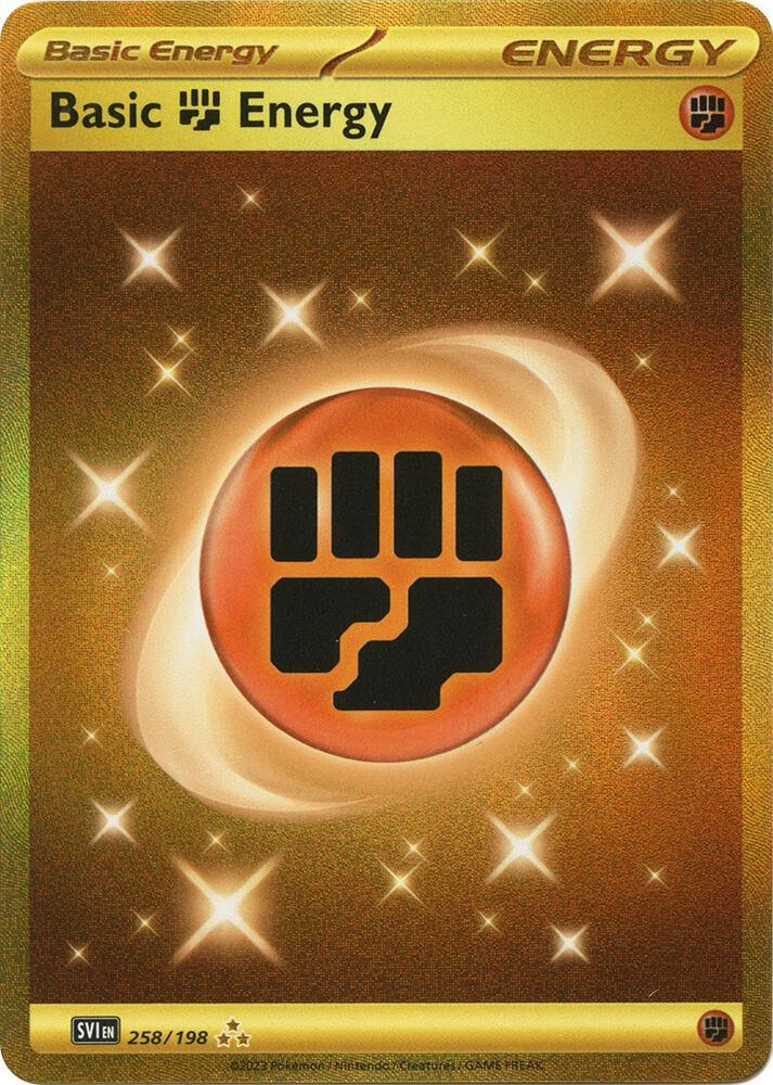 Scarlet & Violet: Base Set Fighting Energy (258/198) [Scarlet & Violet: Base Set] - Trading Card World