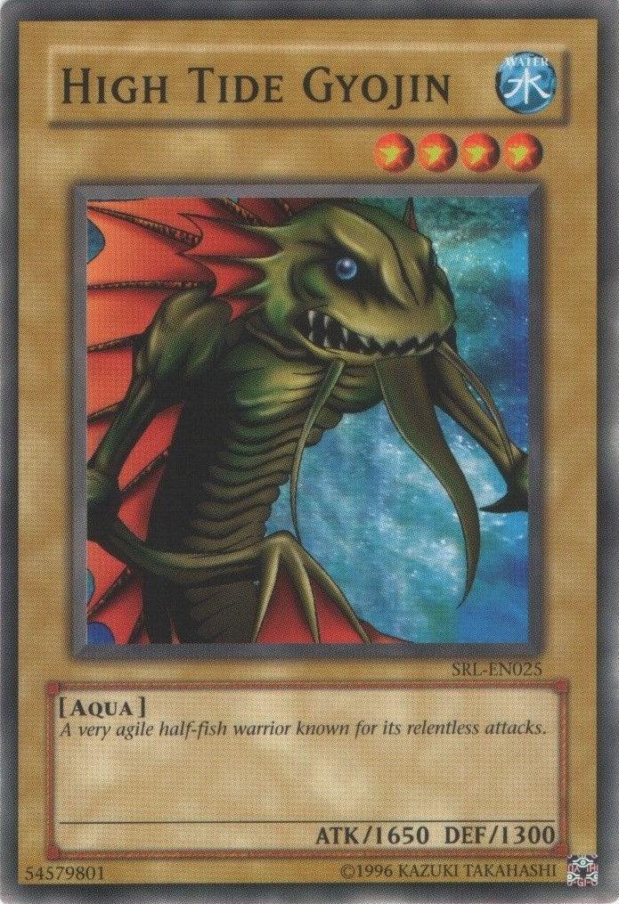 Aqua, Common, Normal Monster, Spell Ruler, Unlimited, Water High Tide Gyojin [SRL-EN025] Common - Trading Card World