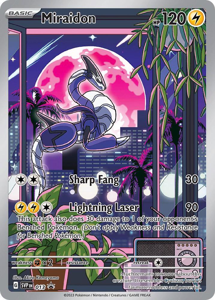 Scarlet & Violet: Black Star Promos Miraidon (013) [Scarlet & Violet: Black Star Promos] - Trading Card World