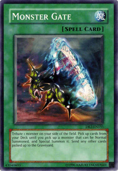Common, Dark Revelation Volume 2, Normal Spell, Spell, Unlimited Monster Gate [DR2-EN151] Common - Trading Card World