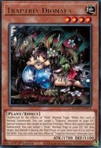 1st Edition, Earth, Effect Monster, Maximum Gold, Plant, Rare Traptrix Dionaea [MAGO-EN075] Rare - Trading Card World