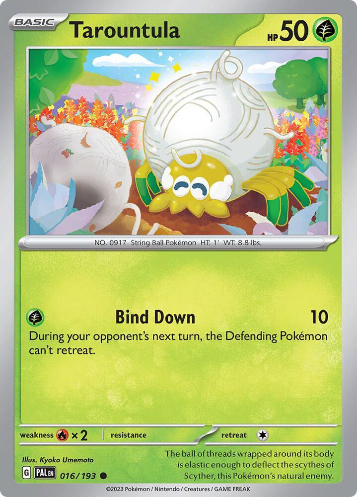 Scarlet & Violet: Paldea Evolved Tarountula (016/193) [Scarlet & Violet: Paldea Evolved] - Trading Card World