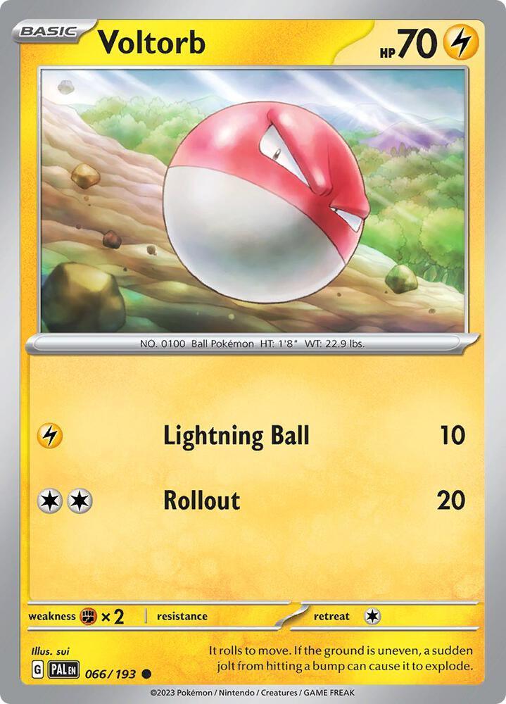 Scarlet & Violet: Paldea Evolved Voltorb (066/193) [Scarlet & Violet: Paldea Evolved] - Trading Card World