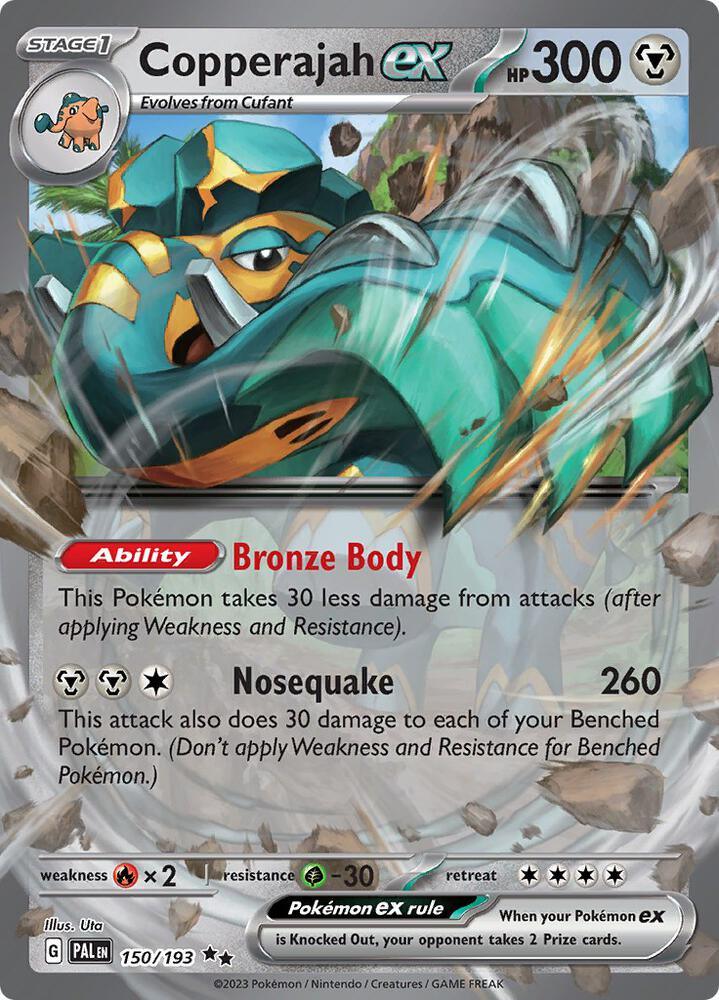 Scarlet & Violet: Paldea Evolved Copperajah ex (150/193) [Scarlet & Violet: Paldea Evolved] - Trading Card World