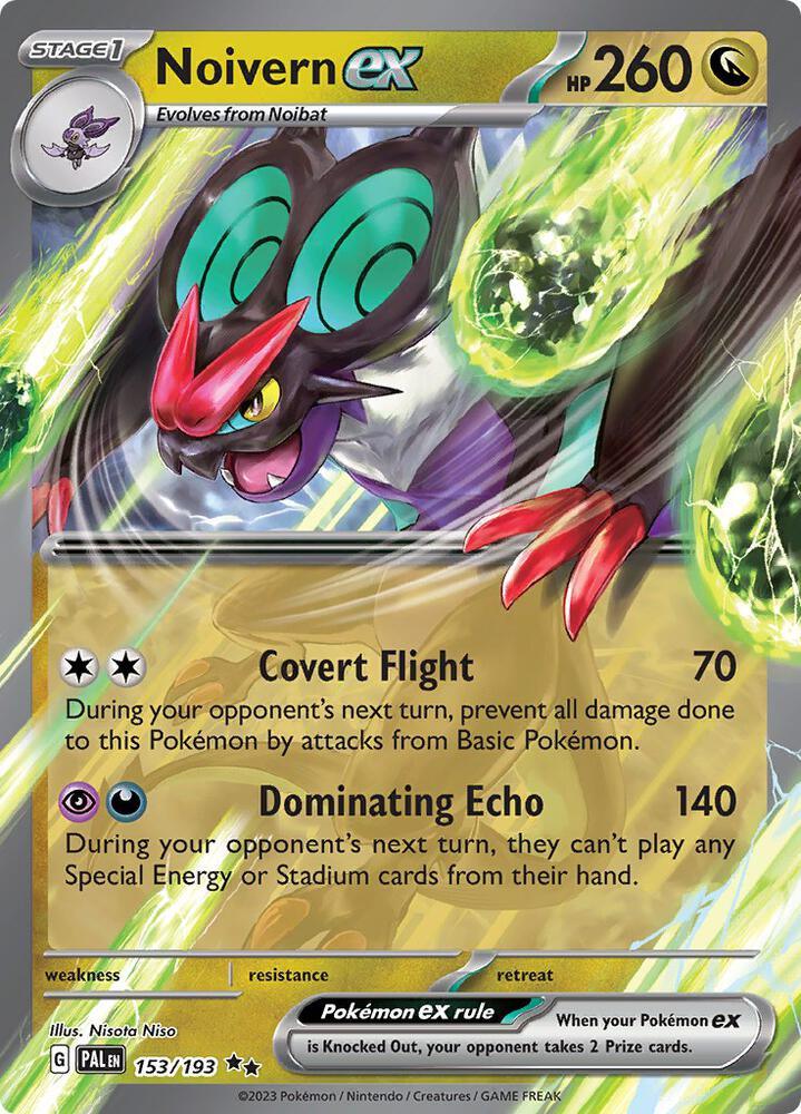 Scarlet & Violet: Paldea Evolved Noivern ex (153/193) [Scarlet & Violet: Paldea Evolved] - Trading Card World