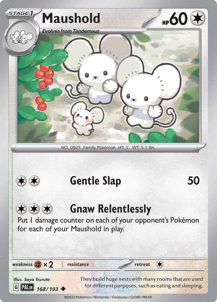 Scarlet & Violet: Paldea Evolved Maushold (168/193) [Scarlet & Violet: Paldea Evolved] - Trading Card World