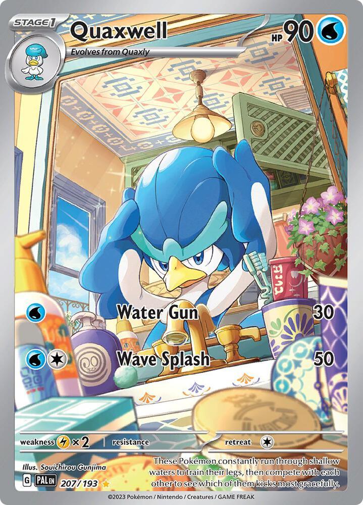 Scarlet & Violet: Paldea Evolved Quaxwell (207/193) [Scarlet & Violet: Paldea Evolved] - Trading Card World