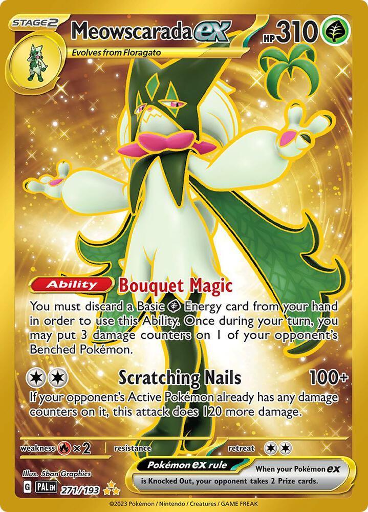 Scarlet & Violet: Paldea Evolved Meowscarada ex (271/193) [Scarlet & Violet: Paldea Evolved] - Trading Card World