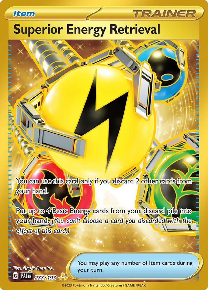 Scarlet & Violet: Paldea Evolved Superior Energy Retrieval (277/193) [Scarlet & Violet: Paldea Evolved] - Trading Card World