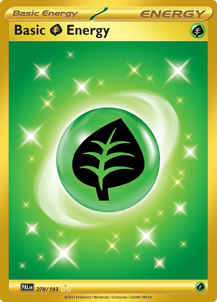 278, Scarlet & Violet: Paldea Evolved Basic Grass Energy (278/193) [Scarlet & Violet: Paldea Evolved] - Trading Card World