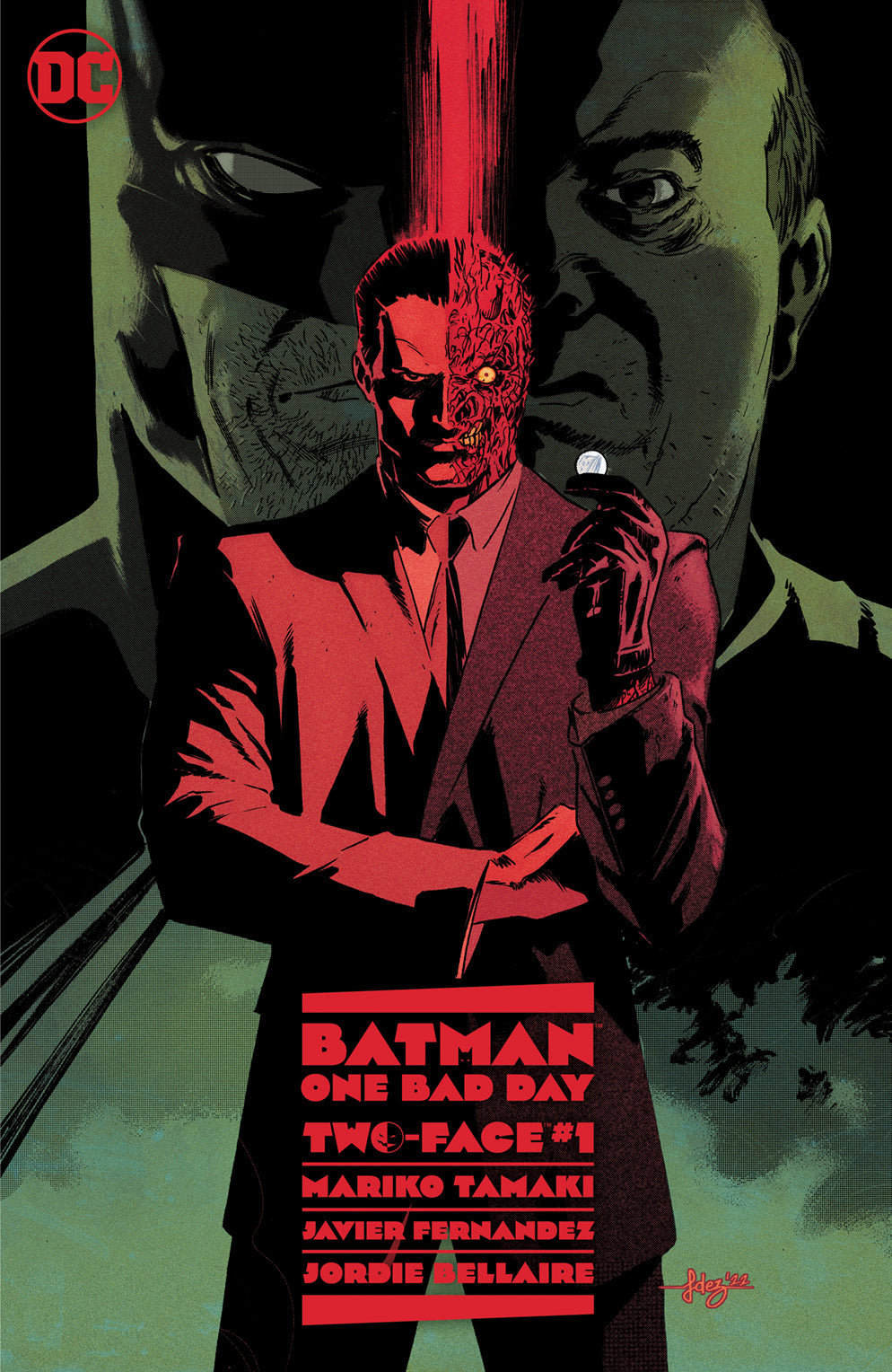 Batman One Bad Day Two-Face #1 (One Shot) A Javier Fernandez Mariko Tamaki (09/20/2022) Dc