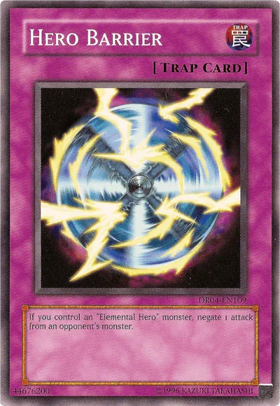 Common, Dark Revelation Volume 4, Normal Trap, Trap, Unlimited Hero Barrier [DR04-EN109] Common - Trading Card World