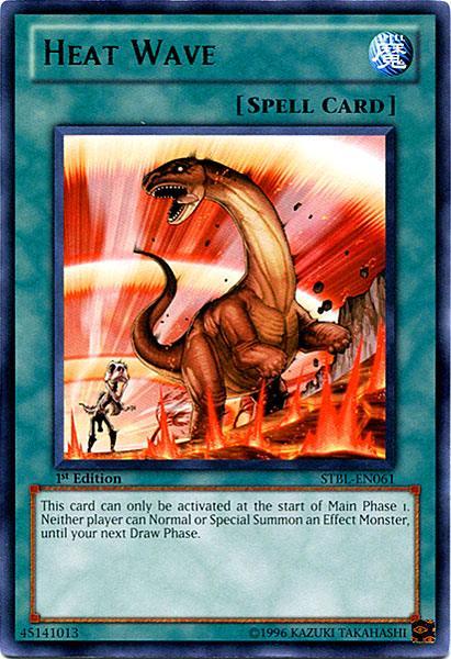 1st Edition, Normal Spell, Rare, Spell, Starstrike Blast Heat Wave [STBL-EN061] Rare - Trading Card World