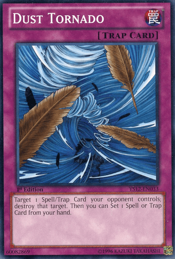 1st Edition, Common, Normal Trap, Starter Deck: Xyz Symphony, Trap Dust Tornado [YS12-EN033] Common - Trading Card World