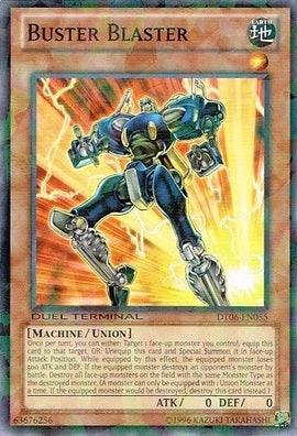 Common, Duel Terminal 6, Earth, Limited, Machine, Union Monster Buster Blaster [DT06-EN055] Common - Trading Card World
