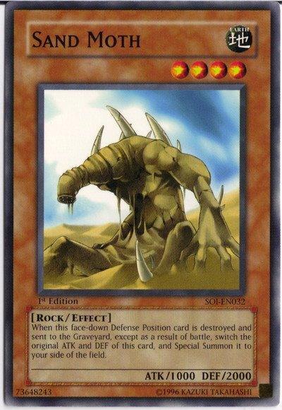 1st Edition, Common, Earth, Effect Monster, Rock, Shadow of Infinity, Unlimited Sand Moth [SOI-EN032] Common - Trading Card World