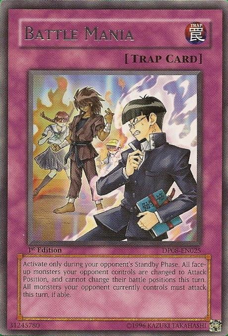 1st Edition, Duelist Pack 8: Yusei Fudo, Normal Trap, Rare, Trap, Unlimited Battle Mania [DP08-EN025] Rare - Trading Card World