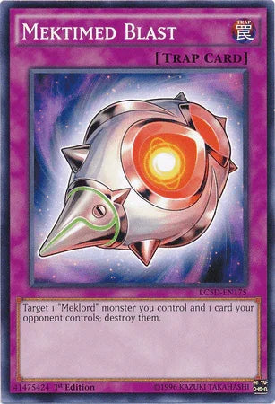 1st Edition, Common, Legendary Collection 5D's, Normal Trap, Trap Mektimed Blast [LC5D-EN175] Common - Trading Card World