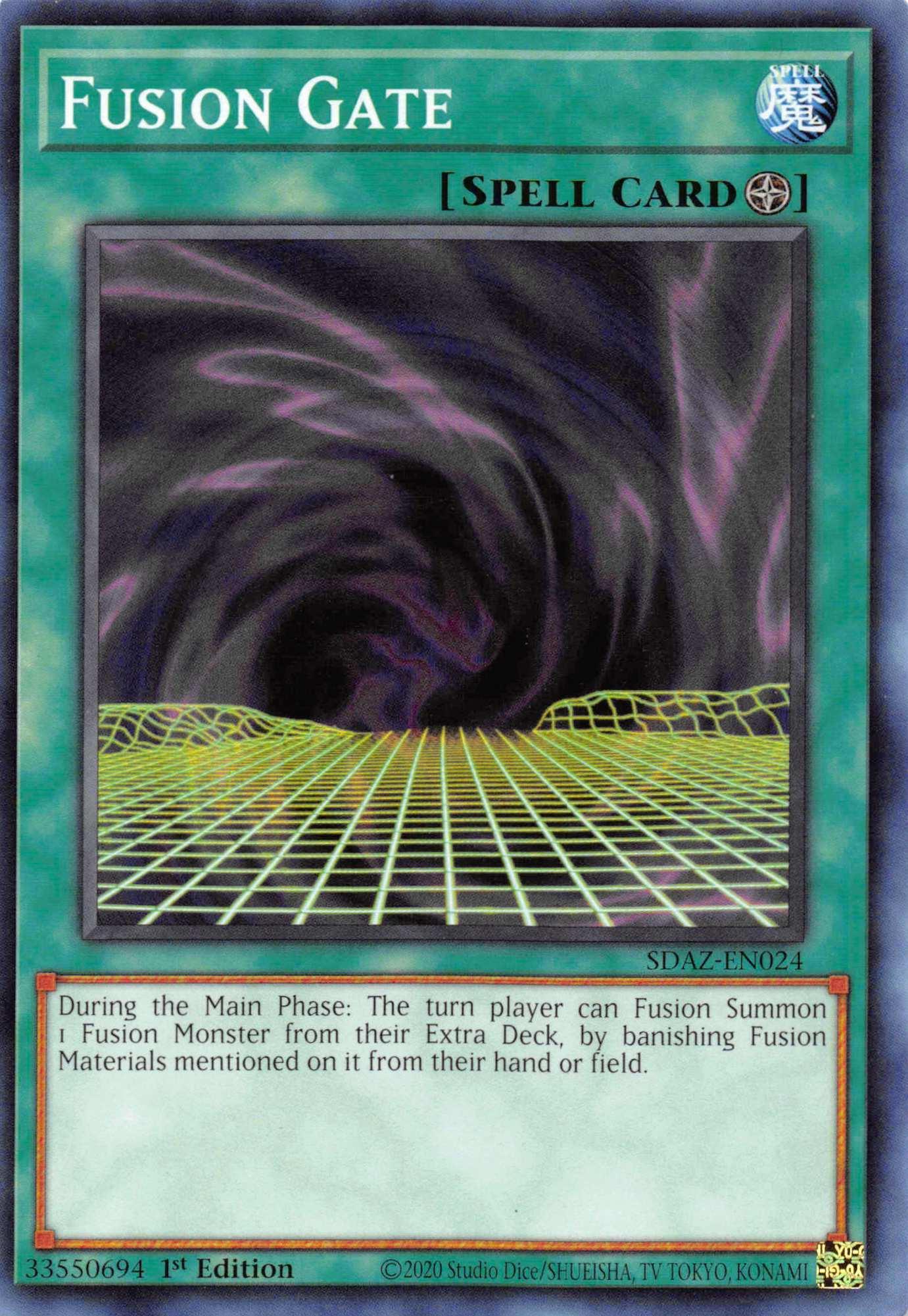 1st Edition, Common, Field Spell, Spell, Structure Deck: Albaz Strike Fusion Gate [SDAZ-EN024] Common - Trading Card World