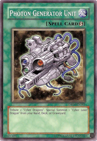 Common, Dark Revelation Volume 4, Quick Play Spell, Spell, Unlimited Photon Generator Unit [DR04-EN165] Common - Trading Card World
