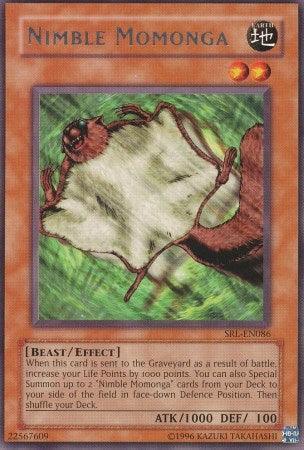 Earth, Effect Monster, Rare, Spell Ruler, Unlimited Nimble Momonga [SRL-EN086] Rare - Trading Card World