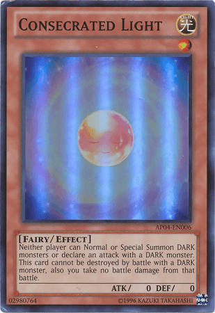 Astral Pack 4, Effect Monster, Fairy, Light, Super Rare, Unlimited Consecrated Light [AP04-EN006] Super Rare - Trading Card World