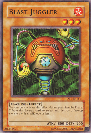Common, Dark Beginning 1, Effect Monster, Fire, Machine, Unlimited Blast Juggler [DB1-EN161] Common - Trading Card World