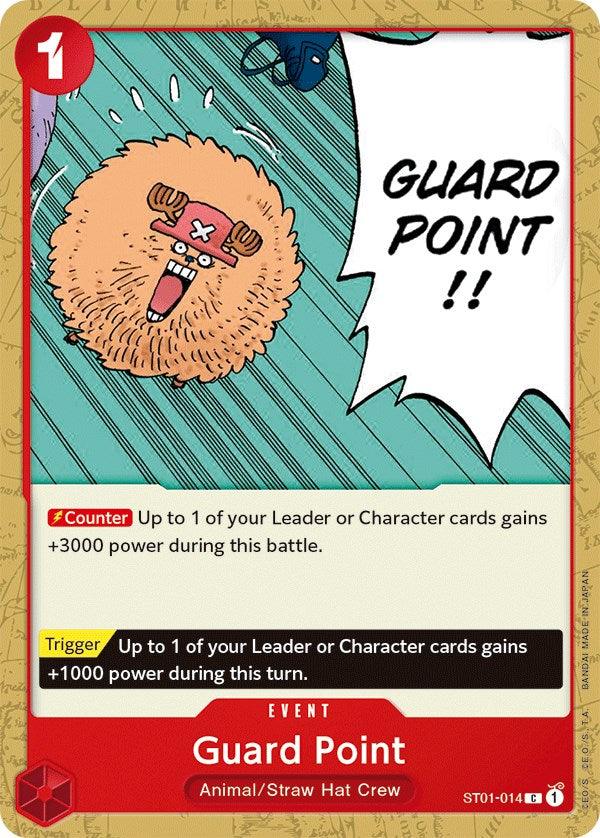 Animal, Common, Event, Starter Deck: Straw Hat Crew, Starter Decks, Straw Hat Crew Guard Point [Starter Deck: Straw Hat Crew] - Trading Card World