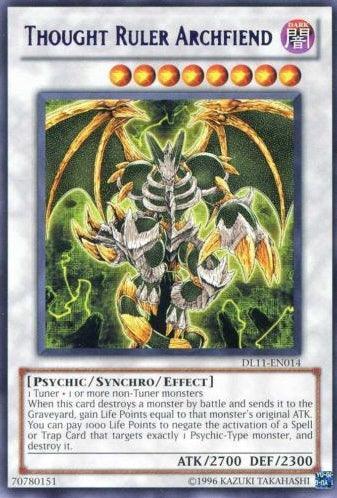 Dark, Duelist League Promo, Psychic, Rare, Synchro/Effect Monster, Unlimited Thought Ruler Archfiend (Purple) [DL11-EN014] Rare - Trading Card World