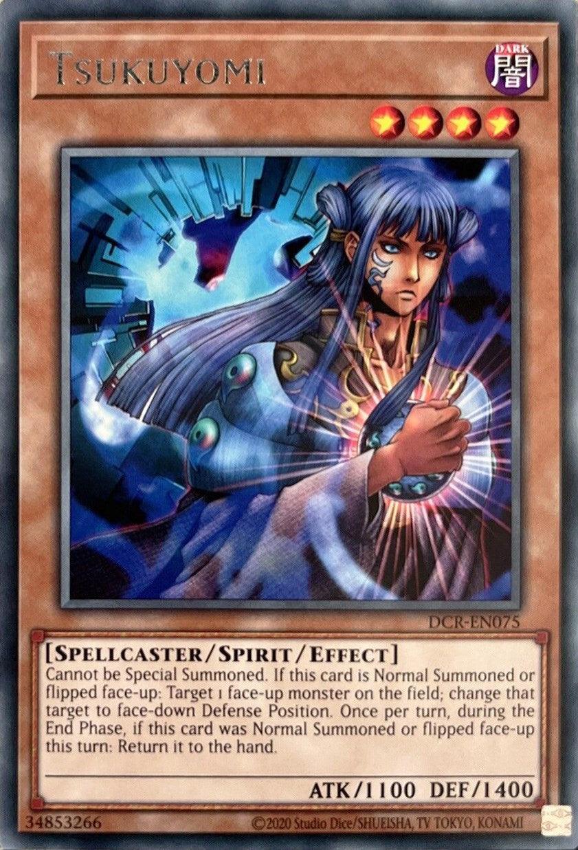 Dark, Dark Crisis, Rare, Spellcaster, Spirit Monster, Unlimited Tsukuyomi [DCR-EN075] Rare - Trading Card World