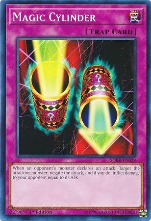 1st Edition, Common, Normal Trap, Structure Deck: Rokket Revolt, Trap Magic Cylinder [SDRR-EN039] Common - Trading Card World
