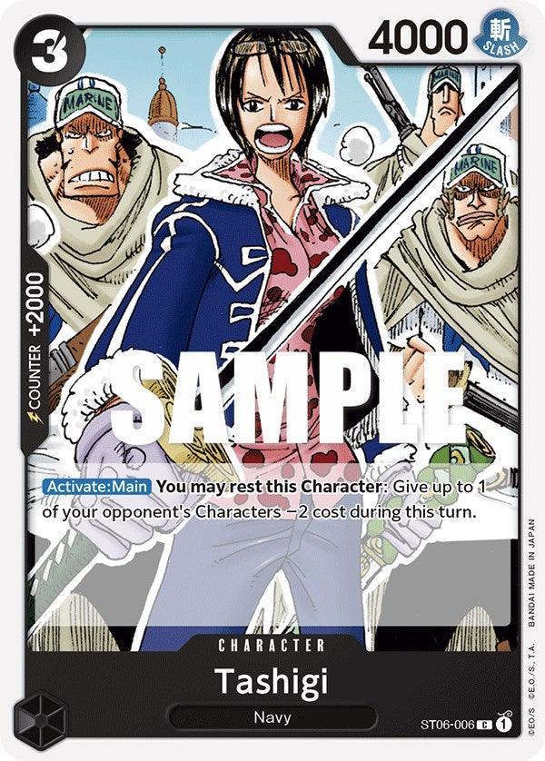 Character, Common, Navy, Starter Deck: Absolute Justice, Starter Decks Tashigi [Starter Deck: Absolute Justice] - Trading Card World