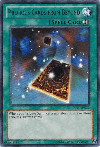 Continuous Spell, Duelist League Promo, Rare, Spell, Unlimited Precious Cards from Beyond (Blue) [DL14-EN012] Rare - Trading Card World