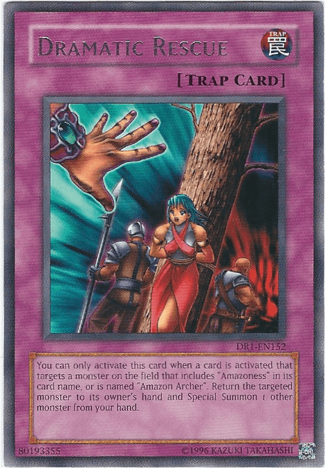 Dark Revelation Volume 1, Normal Trap, Rare, Trap, Unlimited Dramatic Rescue [DR1-EN152] Rare - Trading Card World