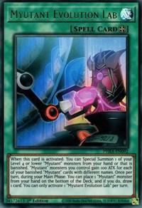 1st Edition, Field Spell, Phantom Rage, Spell, Ultra Rare Myutant Evolution Lab [PHRA-EN092] Ultra Rare - Trading Card World