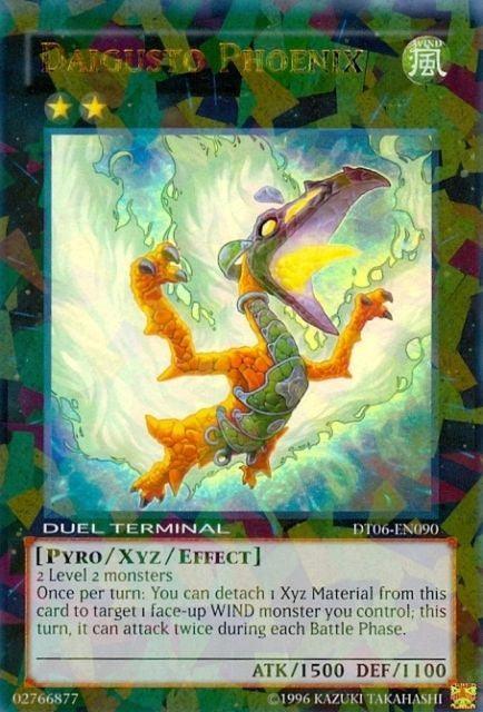 Duel Terminal 6, Limited, Pyro, Ultra Rare, Wind, Xyz/Effect Monster Daigusto Phoenix [DT06-EN090] Ultra Rare - Trading Card World