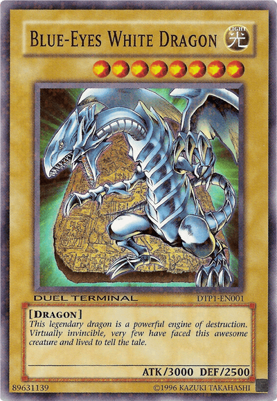Dragon, Duel Terminal - Preview, Light, Limited, Normal Monster, Super Rare Blue-Eyes White Dragon [DTP1-EN001] Super Rare - Trading Card World