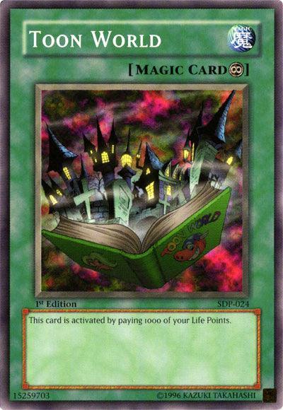 1st Edition, Common, Continuous Spell, Spell, Starter Deck: Pegasus, Unlimited Toon World [SDP-024] Common - Trading Card World