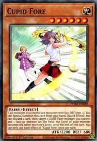 1st Edition, Common, Effect Monster, Fairy, Light, Phantom Rage Cupid Fore [PHRA-EN028] Common - Trading Card World