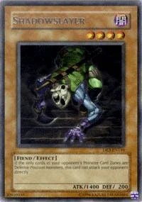 Dark, Dark Revelation Volume 3, Effect Monster, Fiend, Rare, Unlimited Shadowslayer [DR3-EN144] Rare - Trading Card World