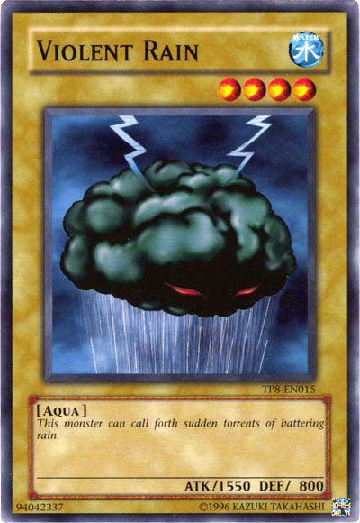 Aqua, Common, Normal Monster, Tournament Pack 8, Unlimited, Water Violent Rain [TP8-EN015] Common - Trading Card World