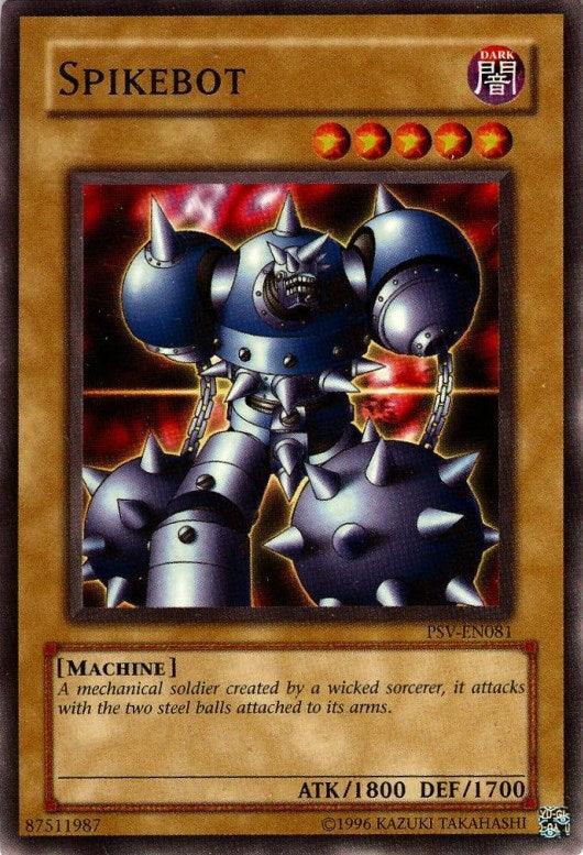 Common, Dark, Machine, Normal Monster, Pharaoh's Servant, Unlimited Spikebot [PSV-EN081] Common - Trading Card World
