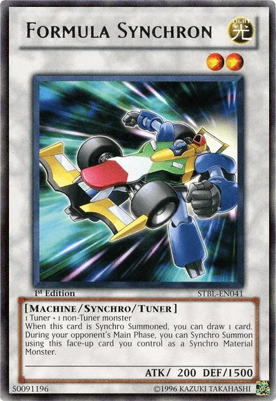 1st Edition, Light, Machine, Rare, Starstrike Blast, Synchro/Tuner Monster, Unlimited Formula Synchron [STBL-EN041] Rare - Trading Card World