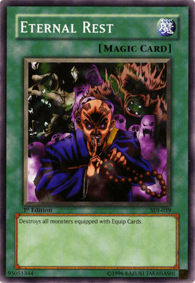 1st Edition, Common, Normal Spell, Spell, Starter Deck: Joey, Unlimited Eternal Rest [SDJ-039] Common - Trading Card World