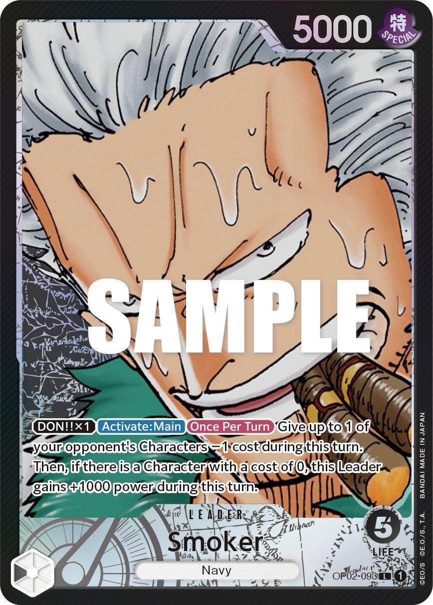 Leader, Navy, Paramount War Smoker (Alternate Art) [Paramount War] - Trading Card World
