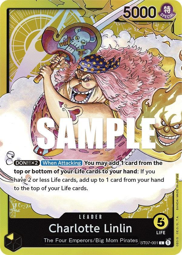 Big Mom Pirates, Leader, Starter Deck: Big Mom Pirates, Starter Decks, The Four Emperors Charlotte Linlin [Starter Deck: Big Mom Pirates] - Trading Card World