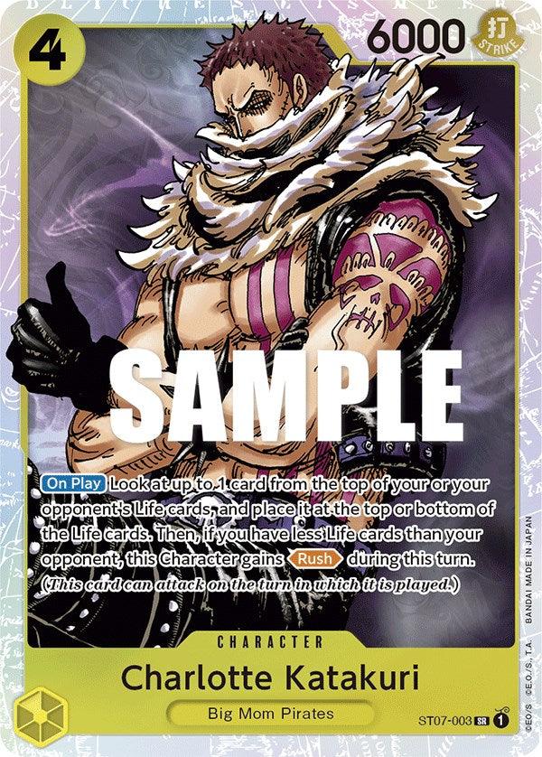 Big Mom Pirates, Character, Starter Deck: Big Mom Pirates, Starter Decks, Super Rare Charlotte Katakuri [Starter Deck: Big Mom Pirates] - Trading Card World